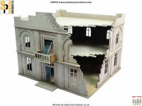 28mm North Africa/Colonial Administration Building / Hotel - Destroyed