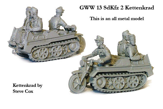 Sdkfz 2 Kettenkrad