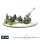 German Heer 10.5cm leFH18 Medium Artillery (Winter) & MDF Base