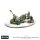 German Heer 10.5cm leFH18 Medium Artillery (Winter) & MDF Base