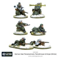 Heer Panzerschreck, Flamethrower & Sniper (Winter)