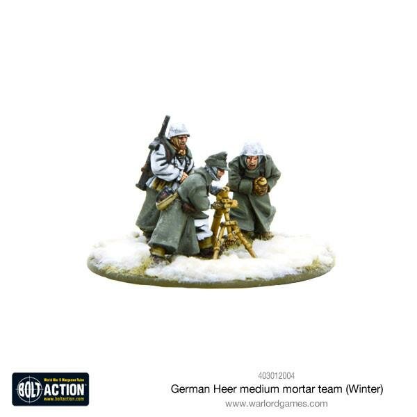 German Heer Medium Mortar Team (Winter)