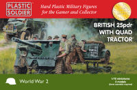 1/72 British 25pdr with Morris Quad Tractor (x2)