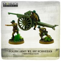 Polish Army wz.1897 Schneider 75mm Field Gun