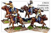 American Civil War: Confederate Cavalry with Pistols