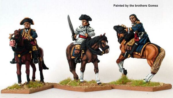 American Mounted Infantry Officers