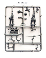 Confederate Command Sprue