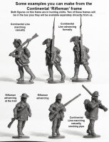 Continental Riflemen Sprue