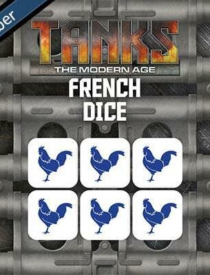 Modern French Dice Set (x6)