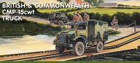 1/72 British and Commonwealth CMP 15cwt Truck (x1)