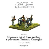 Napoleonic British Royal Artillery 6-pdr Cannon (Peninsular Campaign)