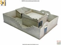 28mm North Africa/Colonial Compound and House - Damaged