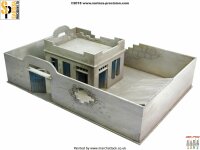 28mm North Africa/Colonial Compound and House - Damaged