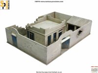 28mm North Africa/Colonial Compound and House - Damaged