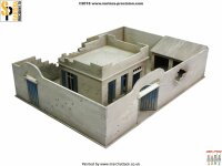 28mm North Africa/Colonial Compound and House - Damaged