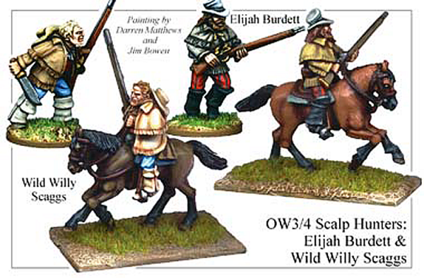 Scalp Hunters Elijah Burdett and Wild Willy Scaggs