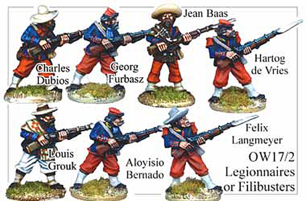 Old West Cowboys: French Foreign Legion or Filibusters