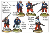 French Foreign Legion or Filibusters Characters