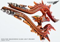 Dropfleet Commander Shaltari Cruisers