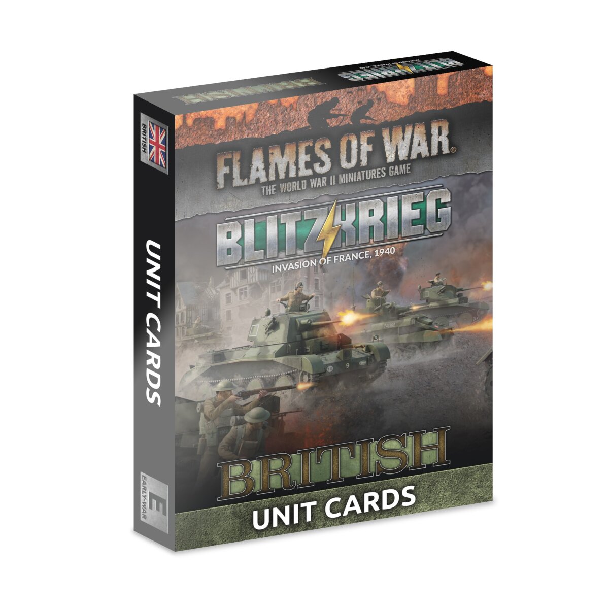 Unitizing Cards Blitzkrieg British Unit Cards (Limited Edition), 8,10