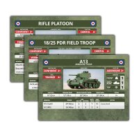 Blitzkrieg British Unit Cards (Limited Edition)