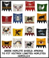 Greek Hoplite Shield Aprons 14