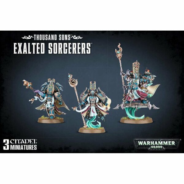 Chaos Space Marines Thousand Sons Exalted Sorcerers