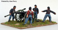 Union Artillery firing Piece