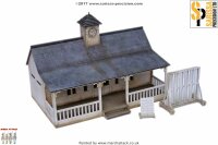 28mm Cricket Pavilion