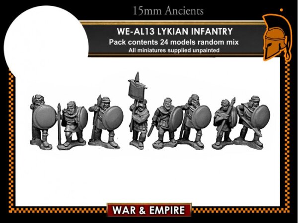 Later Achaemenid Persian: Lykian Infantry