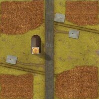 Tanks: Corn Fields Game Mat 36" x 36"