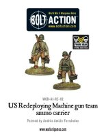 US Redeploying Machine Gun Team Ammo Carrier