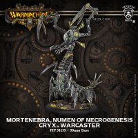 Cryx Mortenebra, Numen of Necrogenesis Warcaster