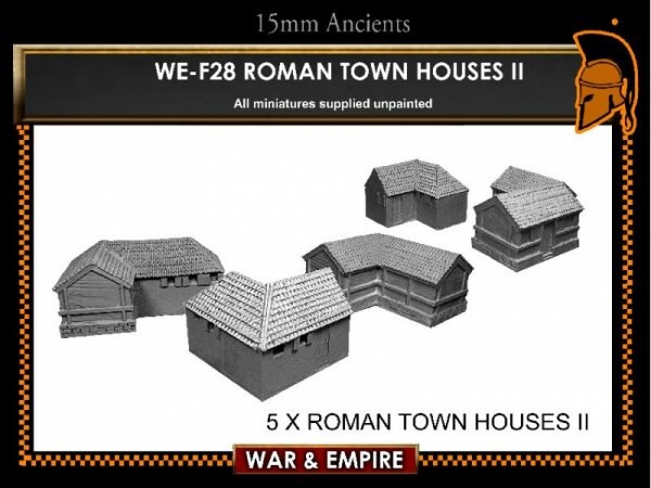 War & Empire: Roman Town Dwellings II - Corner Buildings & Shop