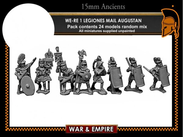 Early Imperial Roman Legionaries: Legiones - Chainmail, Augustan