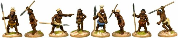 Pygmy Chief Mbuti and his Pygmy Bodyguard