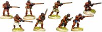 Skirmishing Tribal Musketmen - Timorous Tribal Musketeers