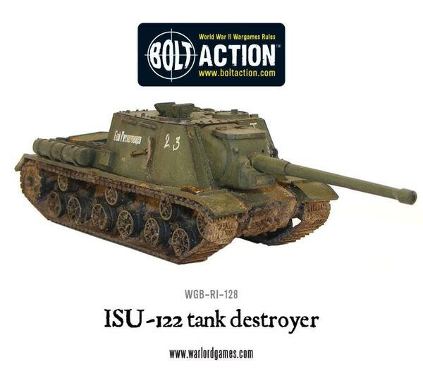 ISU-122 Tank Destroyer / ISU-152 Self-Propelled Gun