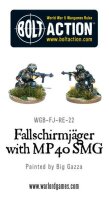 Fallschirmj&auml;ger with MP40 SMG