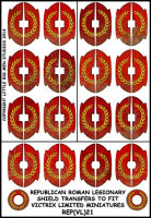 Republican Roman Legionary Shield Designs 21