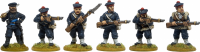 Sailors - French Seamen with Officer