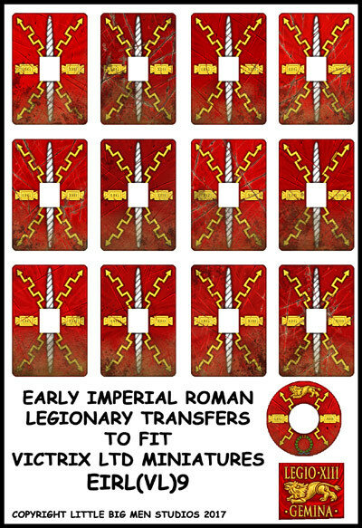 Early Imperial Roman Legionary Shield Transfers 9