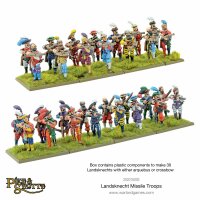 Landsknecht Missile Troops: Italian Wars 1494-1559