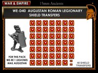 Roman: Legionaries Augustan (Type 1) Shield Decals
