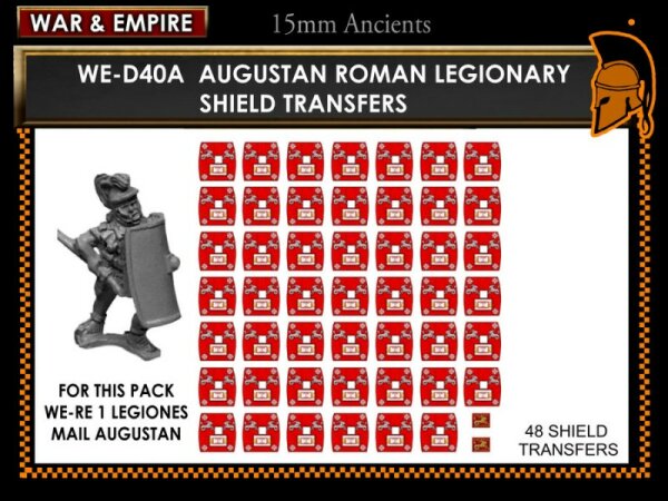 Roman: Legionaries Augustan (Type 2) Shield Decals