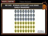 Roman: Auxillaries Oval Shield (Type 1) Decals