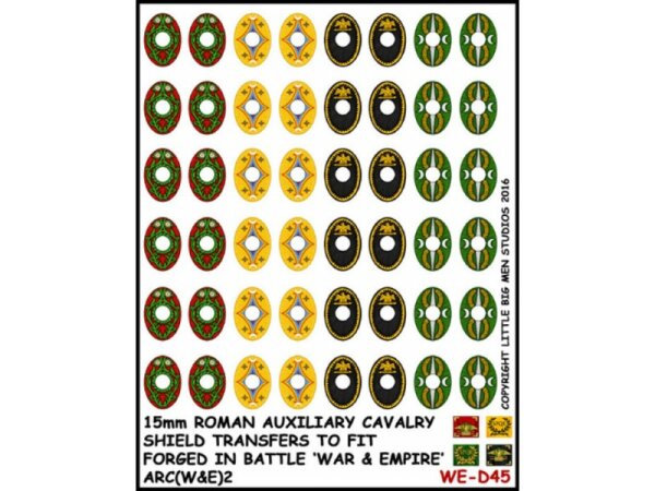 Roman: Cavalry Oval Shield Decals