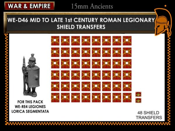Roman: Legionaries 1st Century Mid/Late (Type 1) Shield