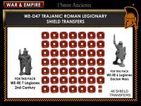 Roman: Legionaries Trajanic (Type 1) Shield Decals