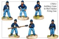American Civil War: Artillery Crew in Shell Jackets...